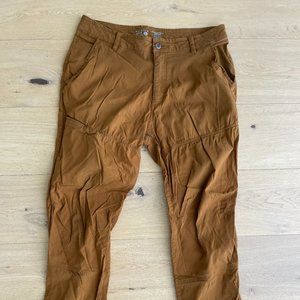 Mens Mountain Hardware Mustard/Ochre 34/30